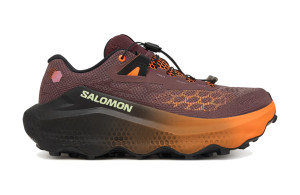 Buty Salomon Ultra Glide 4 damskie bordowo-pomarańczowe AW26