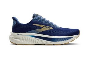 Buty Brooks Ghost 17 granatowo-złote męskie SS26