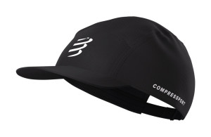 Czapka Compressport 5 Panel Light Cap czarna SS26