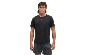 Koszulka Hoka EveryRun Short Sleeve czarna męska