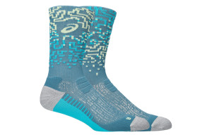 Skarpety Asics Performance Run Socks Crew niebiesko-zielone