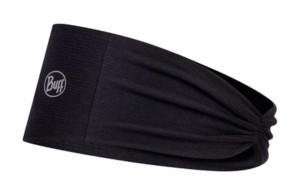 Opaska Buff Coolnet UV Ellipse Headband Solid Black czarna SS25
