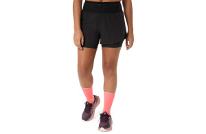 Spodenki Asics Fujitrail Elite Short damskie czarne AW26