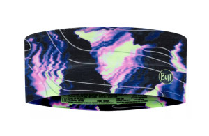 Opaska Buff Coolnet UV Wide Headband Dovic Ultramarine kolorowa