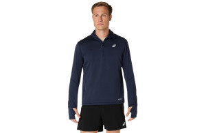 Bluza Asics Road Winter LS Hoodie granatowa męska