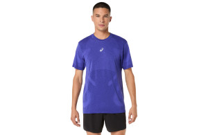 Koszulka Asics Road Seamless SS Top kobaltowa męska