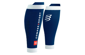 Opaski kompresyjne Compressport R2 3.0 niebieskie