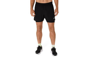 Spodenki Asics Core 2-n-1 5in Short czarne męskie SS25