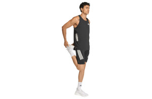 Krótkie legginsy Adidas Adi365 Iconic Running Short Tight czarne męskie