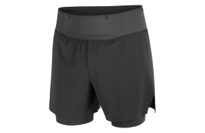 Spodenki Salomon Sense Aero 2in1 Trail 5" czarne męskie