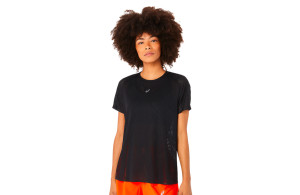 Koszulka Asics Metarun SS Top damska czarna