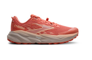 Buty Brooks Cascadia 19 pomarańczowe damskie SS26