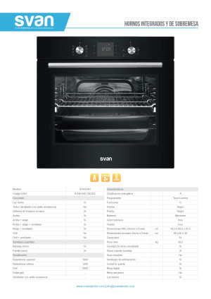 Horno Svan SVH234N