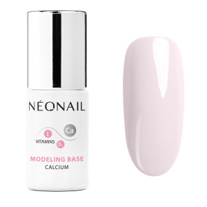 NEONAIL Ufficiale | Smalto Semipermanente 7,2 ml - Modeling Base Calcium Basic Pink