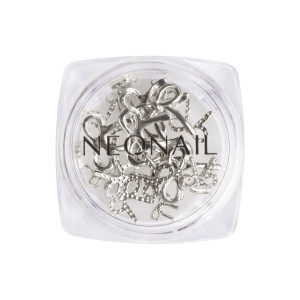 NEONAIL Ufficiale | Decorazione 3D: Silver Bows