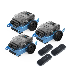 Makeblock - zestaw 3x mBot2 + 3x Bluetooth + ładowarka