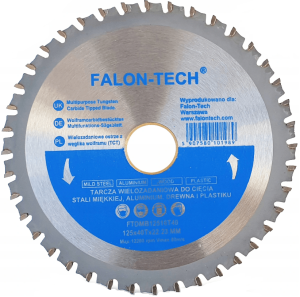 Tarcza piła wielozadaniowa tct widiowa widia 125mm Falon tech