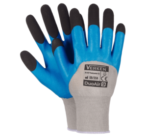 Rękawice robocze piankowe latex DUO AIR VERKEN 9