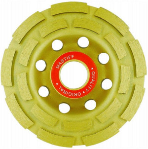 Tarcza garnkowa do szlifowania betonu 125 mm segmentowa Mastiff