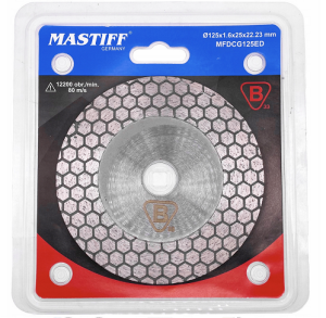 Tarcza 125mm diamentowa do płytek gresu glazury szlifowania cięcia 45 stopni FTD125ED MASTIFF