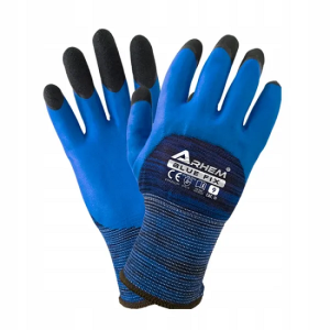 Rękawice robocze piankowe latex Blue Fix Arhem 9
