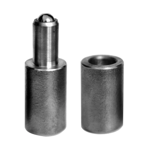 Zawias toczony z kulką do bramy furtki do spawania Fi 35 x 120mm