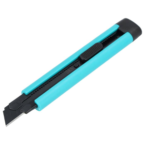 Nóż nożyk do tapet ostrze łamane 18mm uniwersalny PRO + 3 ostrza Falon Tech