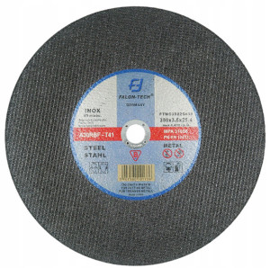 Tarcza tarcze do cięcia metalu stali inox Falon Tech 350x25,4mm
