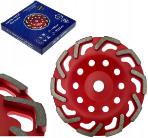 Tarcza garnkowa do szlifowania betonu 180mm S-7 L PRO Mastiff