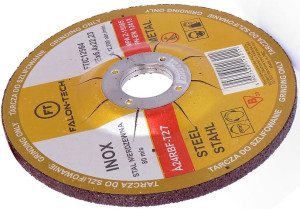 Tarcza tarcze 125x6,4 mm szlifowania metalu Falon Tech zbrojona