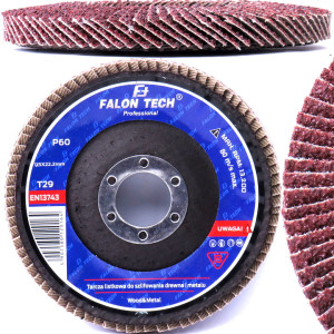 Tarcza listkowa lamelkowa lamelka 125 mm FALON TECH 60