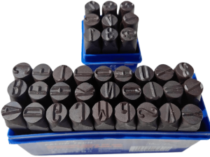 Znaczniki numeratory numerator litery cyfry 10mm 36 sztuk