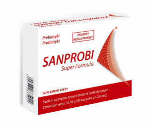 Sanprobi super formula probiotyk 40 kaps