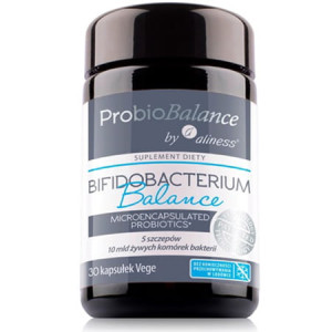 Aliness probiobalance probiotyk bifidobacterium balance 10 miliardów 30 kapsułek vege