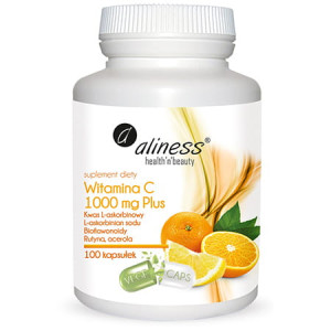 Aliness witamina c 1000mg plus 100 kapsułek vege