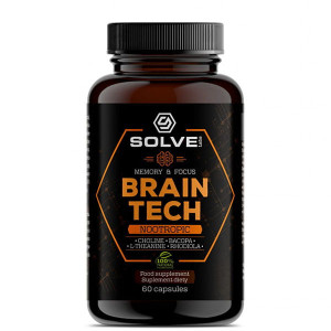 Solve labs brain tech memory & focus 30 kapsułek