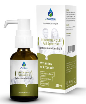Avitale tokotrienole full spectrum witamina e krople 30ml
