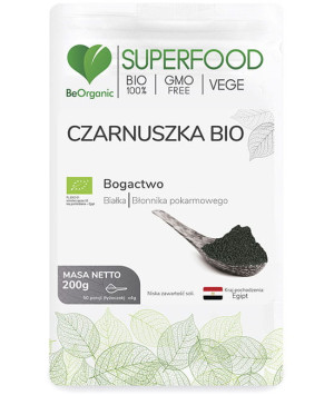 Beorganic czarnuszka bio 200g