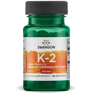 Swanson witamina k2 mk7 100 mg 30 kapsułek