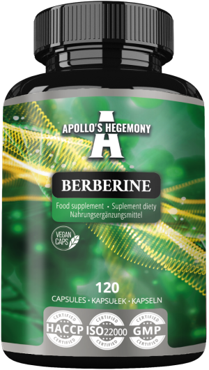 Apollo's hegemony berberine standaryzowany ekstrakt berberyny 120 kapsułek