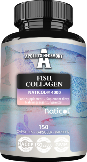 Apollo's hegemony fish collagen kolagen morski typu i 150 kapsułek
