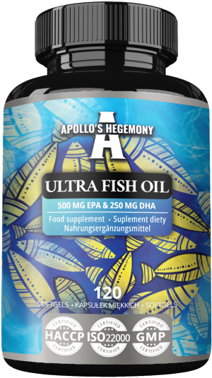 Apollo's hegemony ultra fish oil omega 3 120 kapsułek żelowych