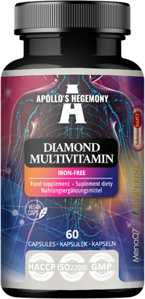 Apollo's hegemony diamond multivitamin witaminy i minerały 60 kapsułek