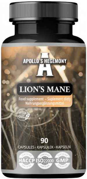 Apollo's hegemony lion's mane soplówka jeżowata 90 kapsułek