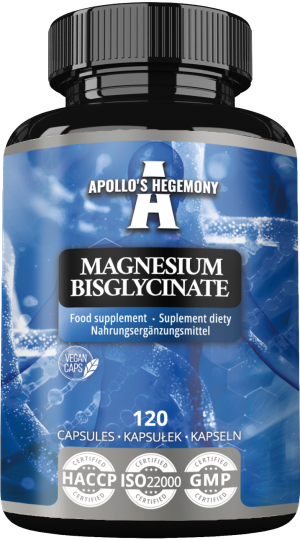 Apollo's hegemony diglicynian magnezu magnesium bisglycinate 120 kapsułek