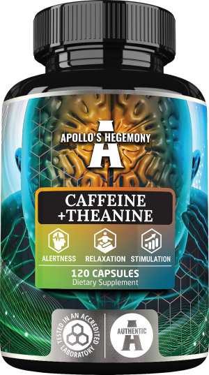 Apollo's hegemony caffeine + theanine kofeina z teaniną 120 kapsułek