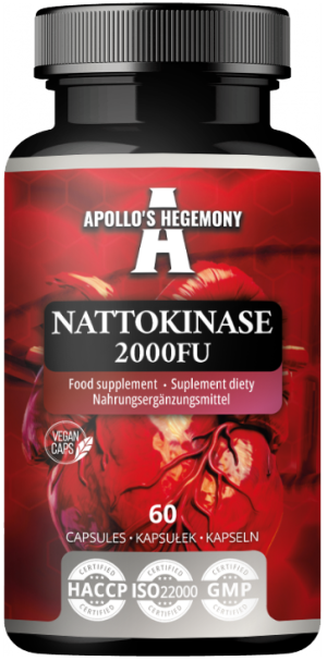 Apollo's hegemony nattokinase 2000 fu 60 kapsułek