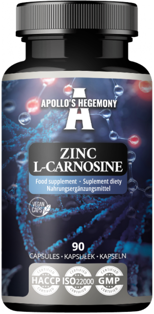 Apollo's hegemony zinc l-carnosine 90 kapsułek