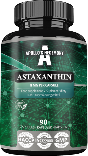 Apollo's hegemony astaxanthin astaksantyna 90 kapsułek