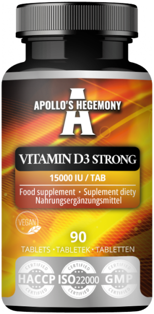 Apollo's hegemony vitamin d3 strong 90 tabletek